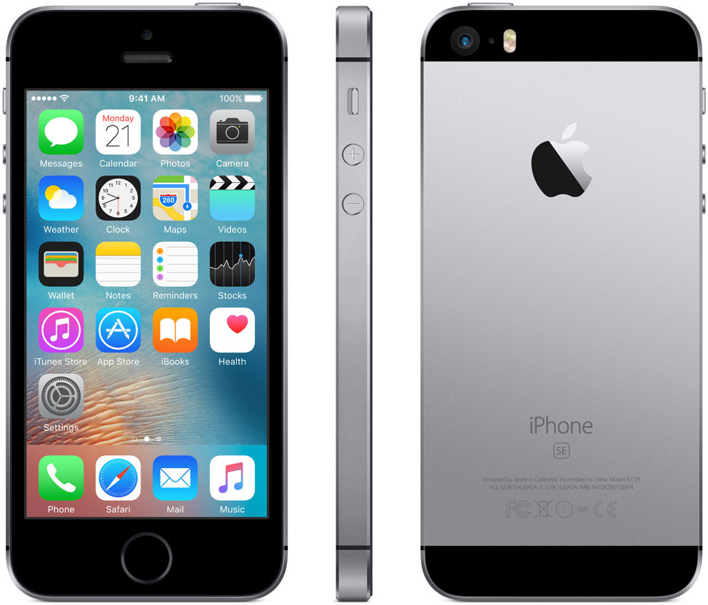 iPhone SE (16GB, Space Gray)