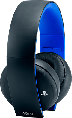 Gold Wireless Stereo Headset v1 (Jet Black)