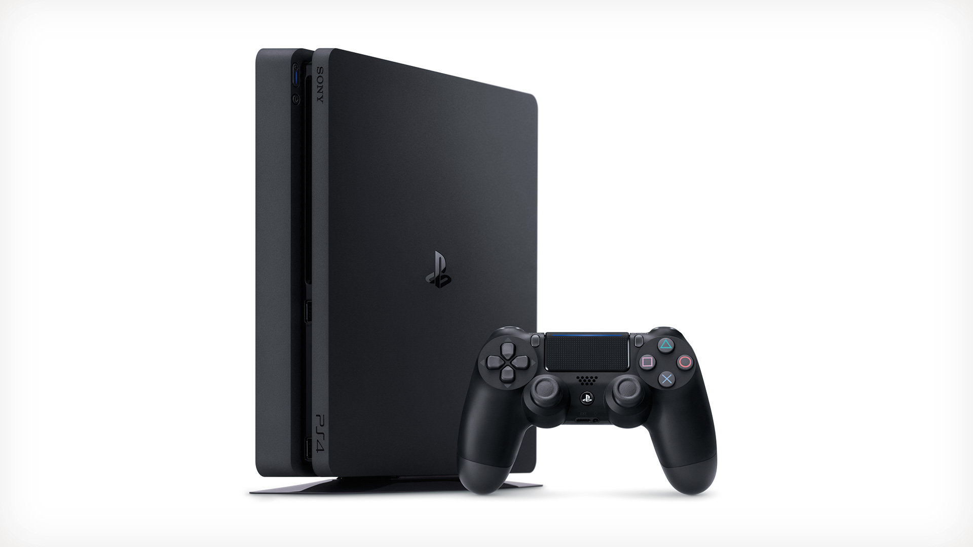 PlayStation 4 Slim (500GB, Jet Black) + FIFA 17