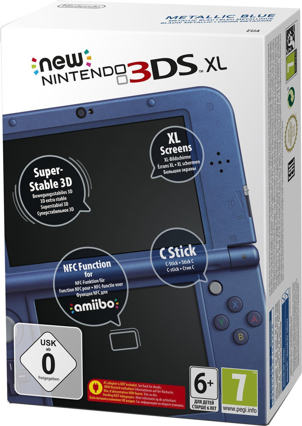 New 3DS XL (Metallic Blue)