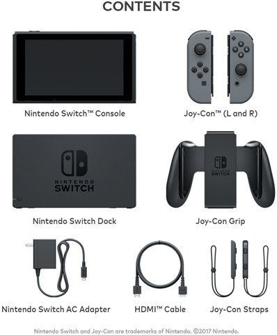 Switch (Gray) + Mario Kart 8 Deluxe