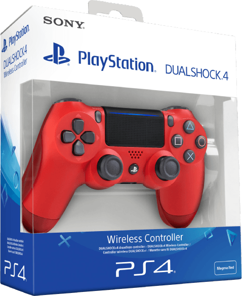 DualShock 4 v2 (Magma Red)
