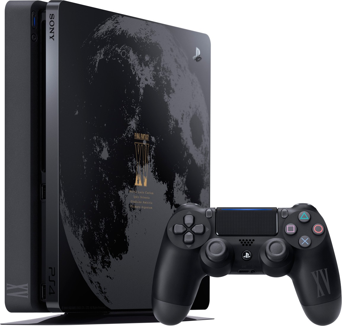 PlayStation 4 Slim (1TB, Black, Limited Edition) + Final Fantasy XV (Deluxe Edition)