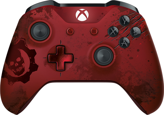 Xbox Wireless Controller v3 (Gears of War 4 Crimson Omen)