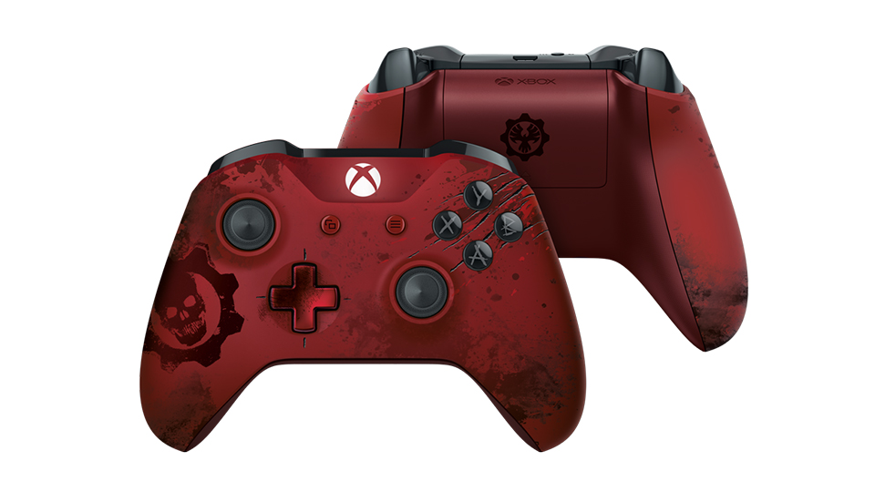 Xbox Wireless Controller v3 (Gears of War 4 Crimson Omen)