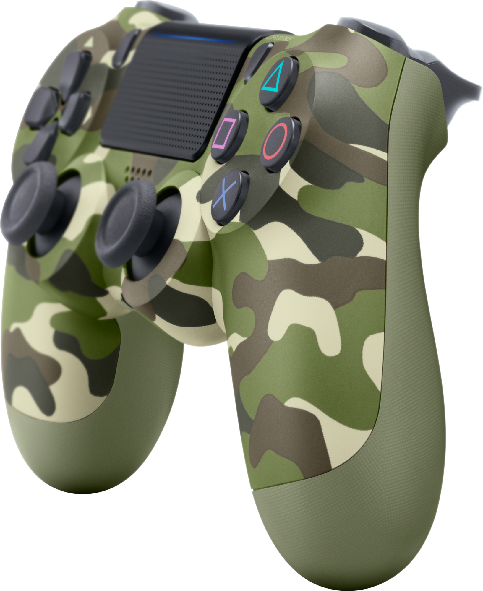 DualShock 4 v2 (Green Camouflage)