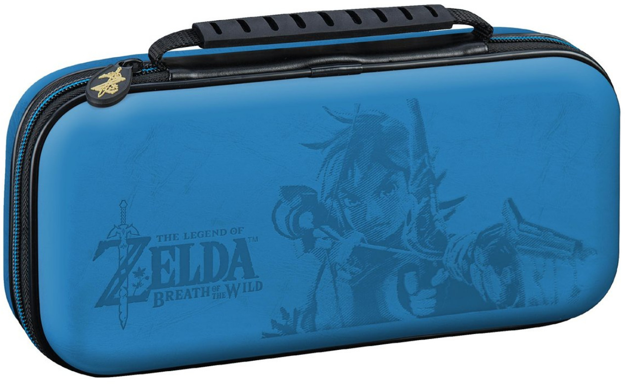 Deluxe Travel Case (Zelda Edition, Blue)