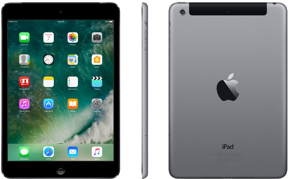 iPad mini 2 (32GB, Wi-Fi + Cellular, Space Gray)