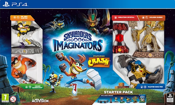 Skylanders Imaginators – Стартовый набор – Crash Edition 