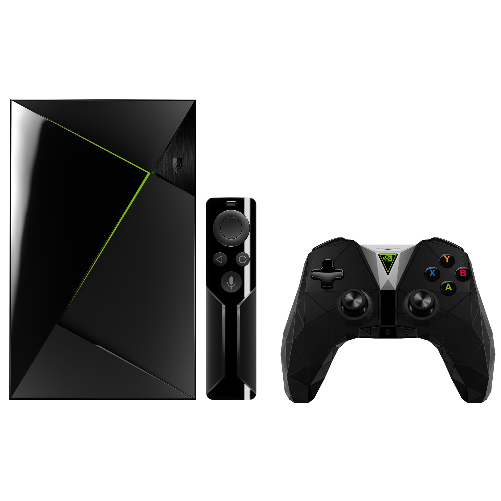 Shield Pro (500GB, 4K HDR, Android TV, 2017) + Gamepad